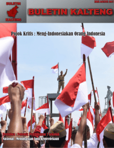 Pojok Kritis : Meng-Indonesiakan Orang Indonesia