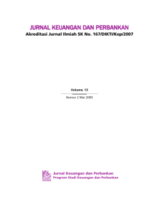 PDF Mei 2009 - Jurnal Keuangan dan Perbankan (JKP)