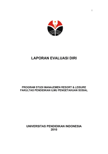 laporan evaluasi diri