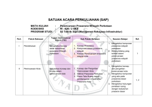 satuan acara perkuliahan (sap)