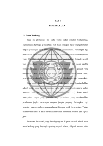 BAB 1 PENDAHULUAN 1.1 Latar Belakang Pada era globalisasi ini