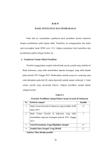 38 BAB IV HASIL PENELITIAN DAN