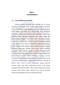 Perancangan dan Implementasi Aplikasi Layanan Quickrespond