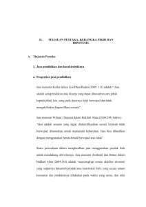 14 II. TINJAUAN PUSTAKA, KERANGKA PIKIR DAN HIPOTESIS A