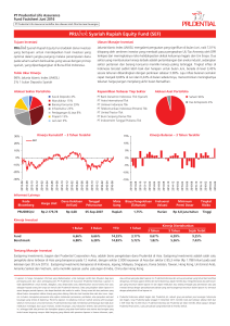 PRUlink Syariah Rupiah Equity Fund (SEF)