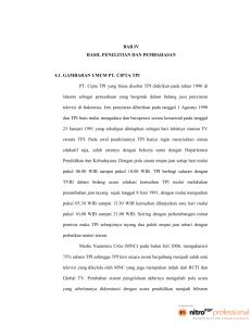 57 BAB IV HASIL PENELITIAN DAN PEMBAHASAN 4.1