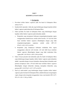 46 BAB V KESIMPULAN DAN SARAN A. Kesimpulan 1