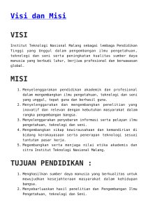 Visi dan Misi