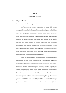 BAB II TINJAUAN PUSTAKA 2.1 Tinjauan Teoritis 2.1.1 Pengertian