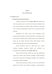 7 BAB II TELAAH PUSTAKA 2.1 Landasan Teori A. Pengertian dan