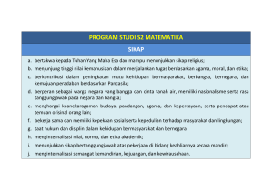 program studi s2 matematika sikap