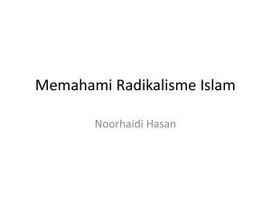 Memahami Radikalisme Islam