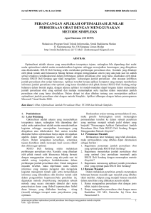 SIMULASI TRANSFORMASI REGULAR EXPRESSION