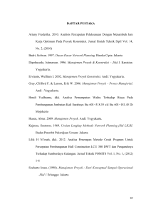 DAFTAR PUSTAKA Ariany Frederika. 2010. Analisis Percepatan