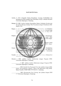 70 DAFTAR PUSTAKA Analisa, Y. 2011. Pengaruh Ukuran