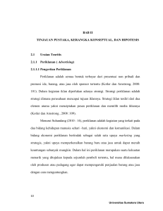 BAB II TINJAUAN PUSTAKA, KERANGKA KONSEPTUAL, DAN