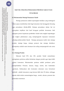 Analisis Sikap dan Preferensi Konsumen Terhadap Minuman