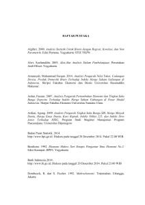 DAFTAR PUSTAKA Algifari. 2000. Analisis Statistik Untuk Bisnis