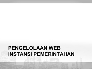 Pengelolaan Web