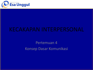 kecakapan interpersonal