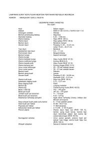 LAMPIRAN SURAT KEPUTUSAN MENTERI PERTANIAN