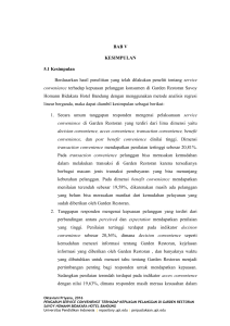 BAB V KESIMPULAN 5.1 Kesimpulan Berdasarkan hasil penelitian