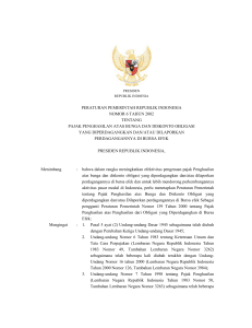 peraturan pemerintah republik indonesia nomor 6 tahun 2002