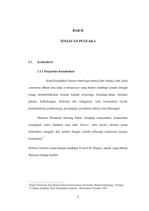 bab ii tinjauan pustaka - Perpustakaan Universitas Mercu Buana