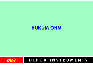 hukum ohm - WordPress.com