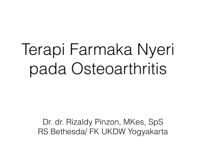 Osteoarthritis 2015