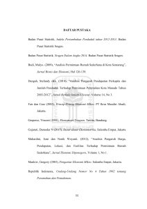 DAFTAR PUSTAKA Badan Pusat Statistik, Indeks Pertumbuhan