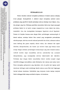 Aktivitas Protease Ekstraseluler dan Interaksi