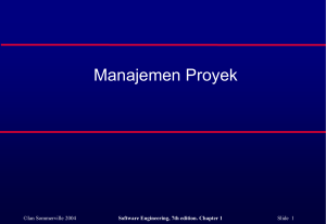 Project management