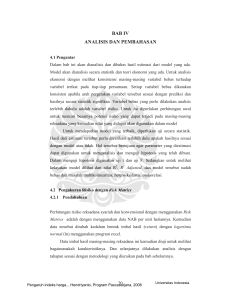 BAB IV ANALISIS DAN PEMBAHASAN