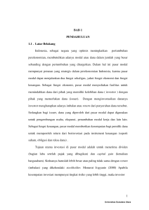 1 BAB 1 PENDAHULUAN 1.1 . Latar Belakang Indonesia, sebagai