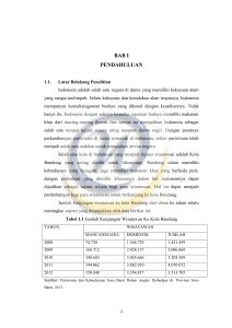 BAB I PENDAHULUAN - Widyatama Repository