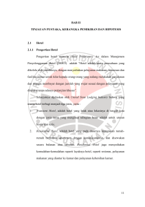11 BAB II TINJAUAN PUSTAKA, KERANGKA PEMIKIRAN DAN
