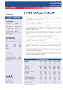 ASTRA SEDAYA FINANCE