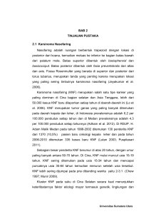 BAB 2 TINJAUAN PUSTAKA 2.1 Karsinoma Nasofaring Nasofaring