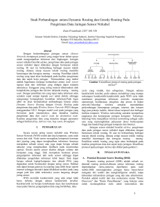 Studi Perbandingan antara Dynamic Routing dan