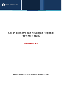 Kajian Ekonomi dan Keuangan Regional Provinsi