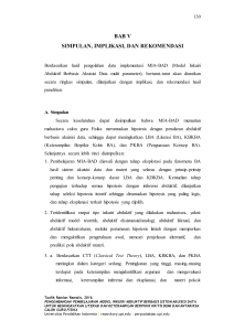 bab v simpulan, implikasi, dan rekomendasi