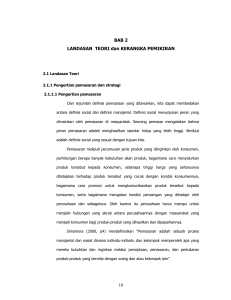 10 BAB 2 LANDASAN TEORI dan KERANGKA PEMIKIRAN