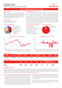 PRUlink Rupiah Equity Fund plus (REP)