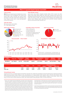 PRUlink Syariah Rupiah Equity Fund (SEF)