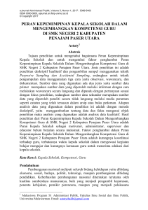 Jurnal Astuty - eJournal Ilmu Administrasi Negara