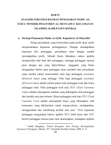 66 bab iv analisis strategi bauran pemasaran madu as