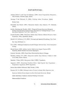 daftar pustaka - Repository Maranatha