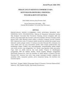 Jurnal Proyek Akhir 2014 PERANCANGAN SISTEM E
