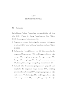 BAB V KESIMPULAN DAN SARAN 5.1 Kesimpulan Dari